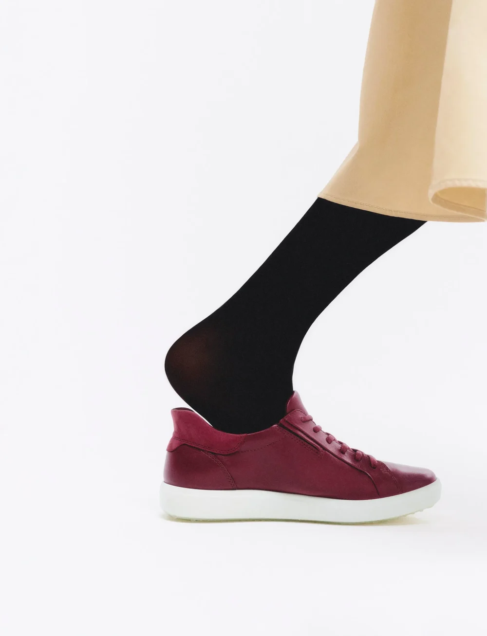 ECCO - SOFT 7 W Easy Slip - konfirmation - dark ruby/red plum - 0