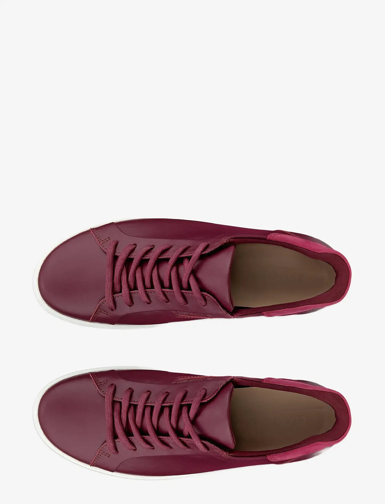 ECCO - SOFT 7 W Easy Slip - lave sneakers - dark ruby/red plum - 5