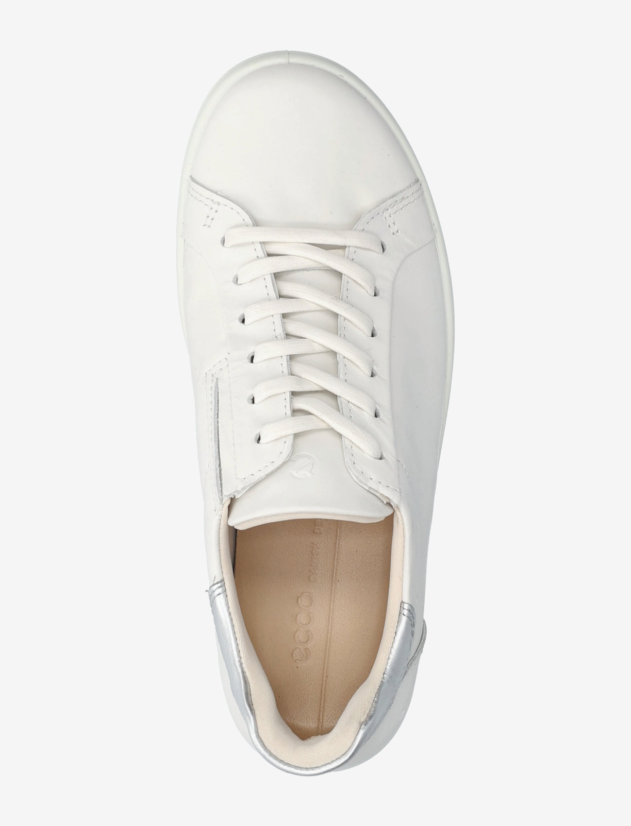 ECCO - SOFT 7 W - madala säärega tossud - white/pure silver - 3