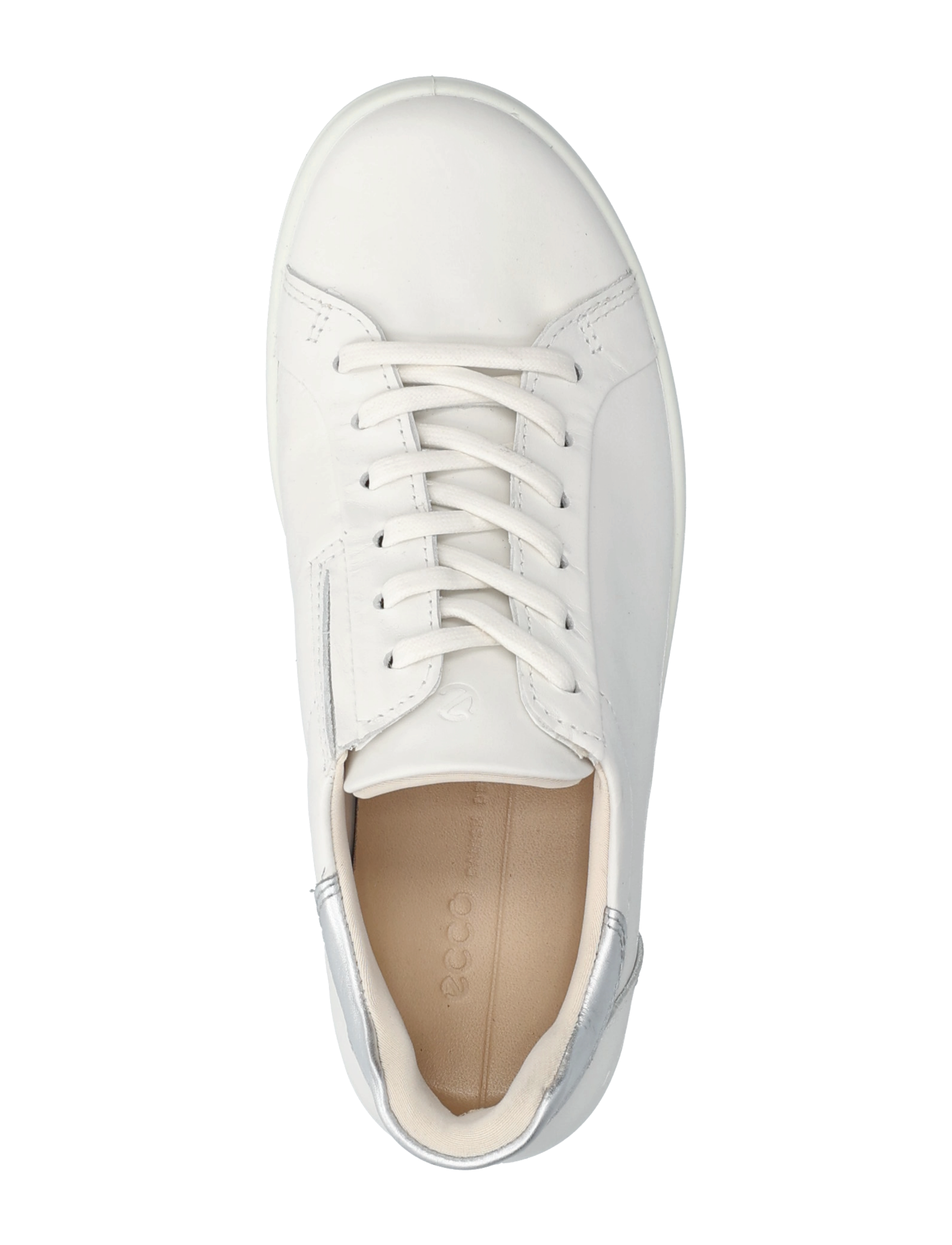 ECCO - SOFT 7 W Easy Slip - kvinnor - white/pure silver - 3