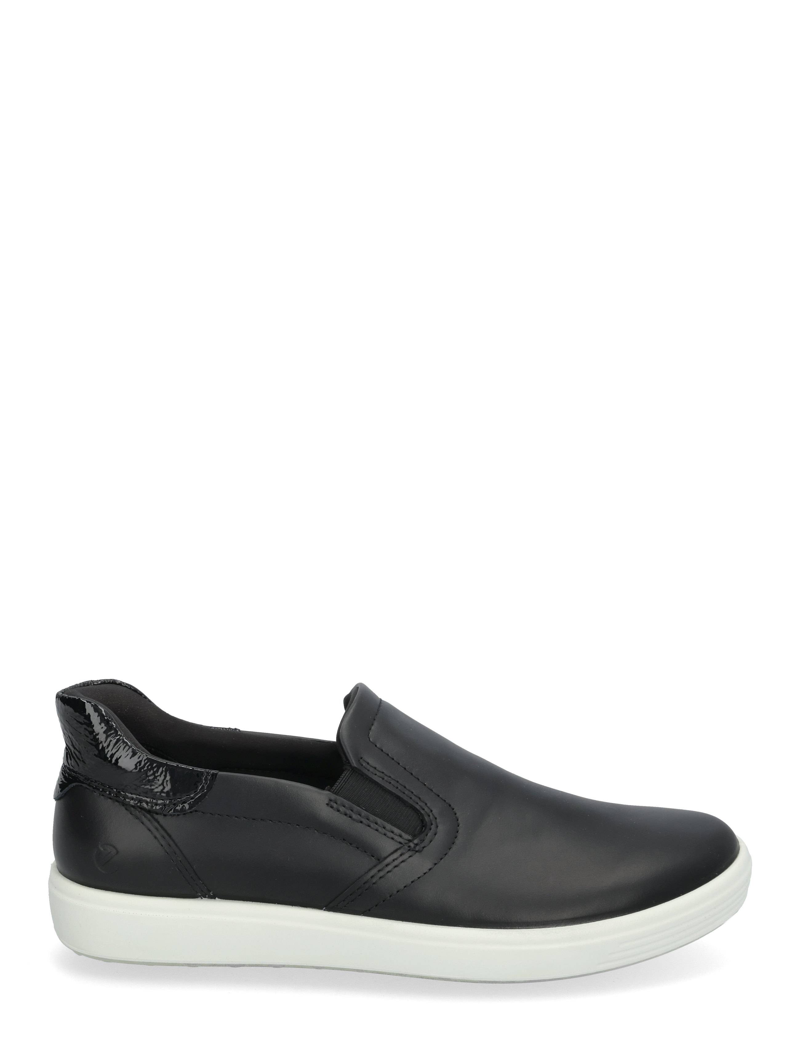 ECCO - SOFT 7 W Easy Slip - black/patent black - 1