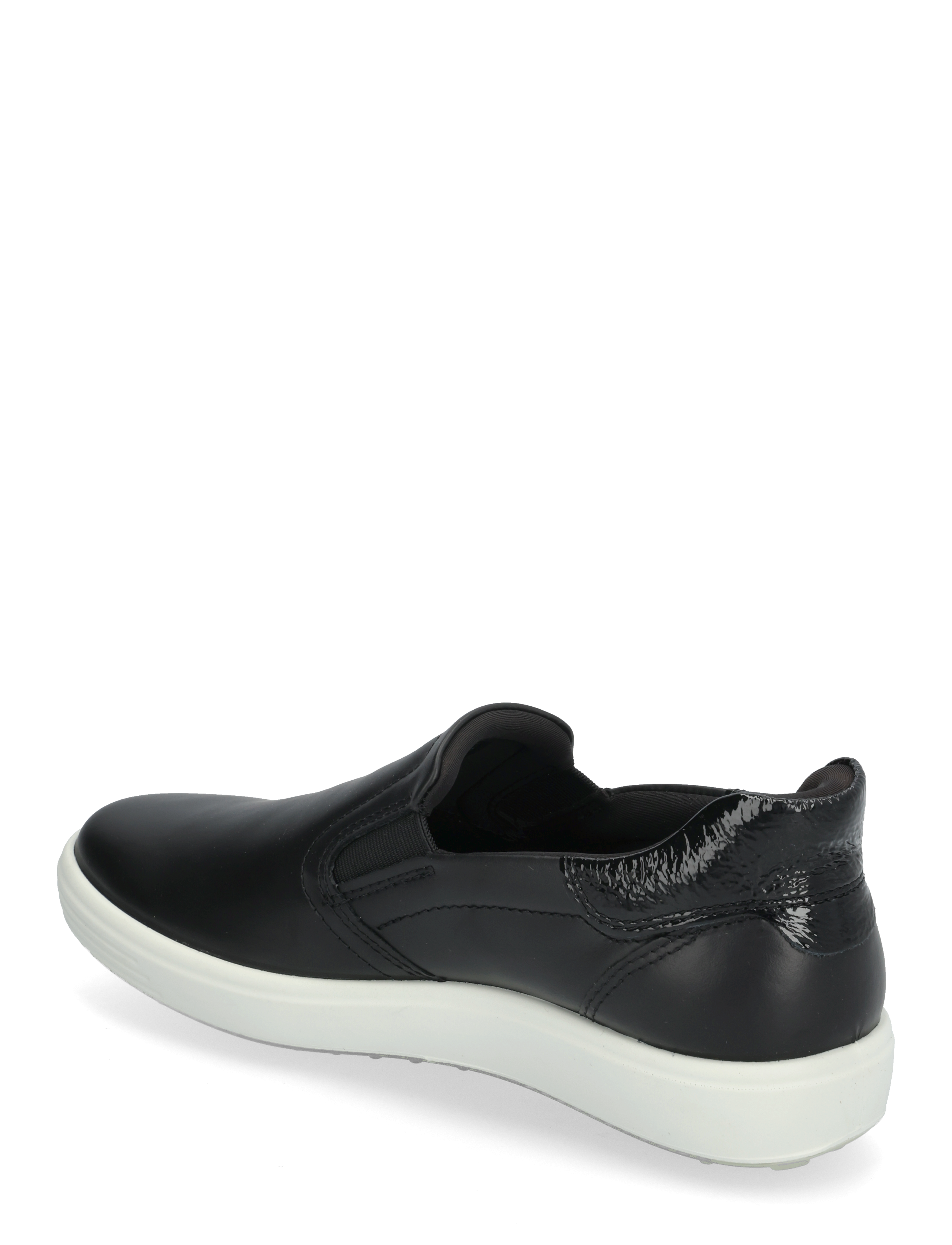 ECCO - SOFT 7 W Easy Slip - black/patent black - 2