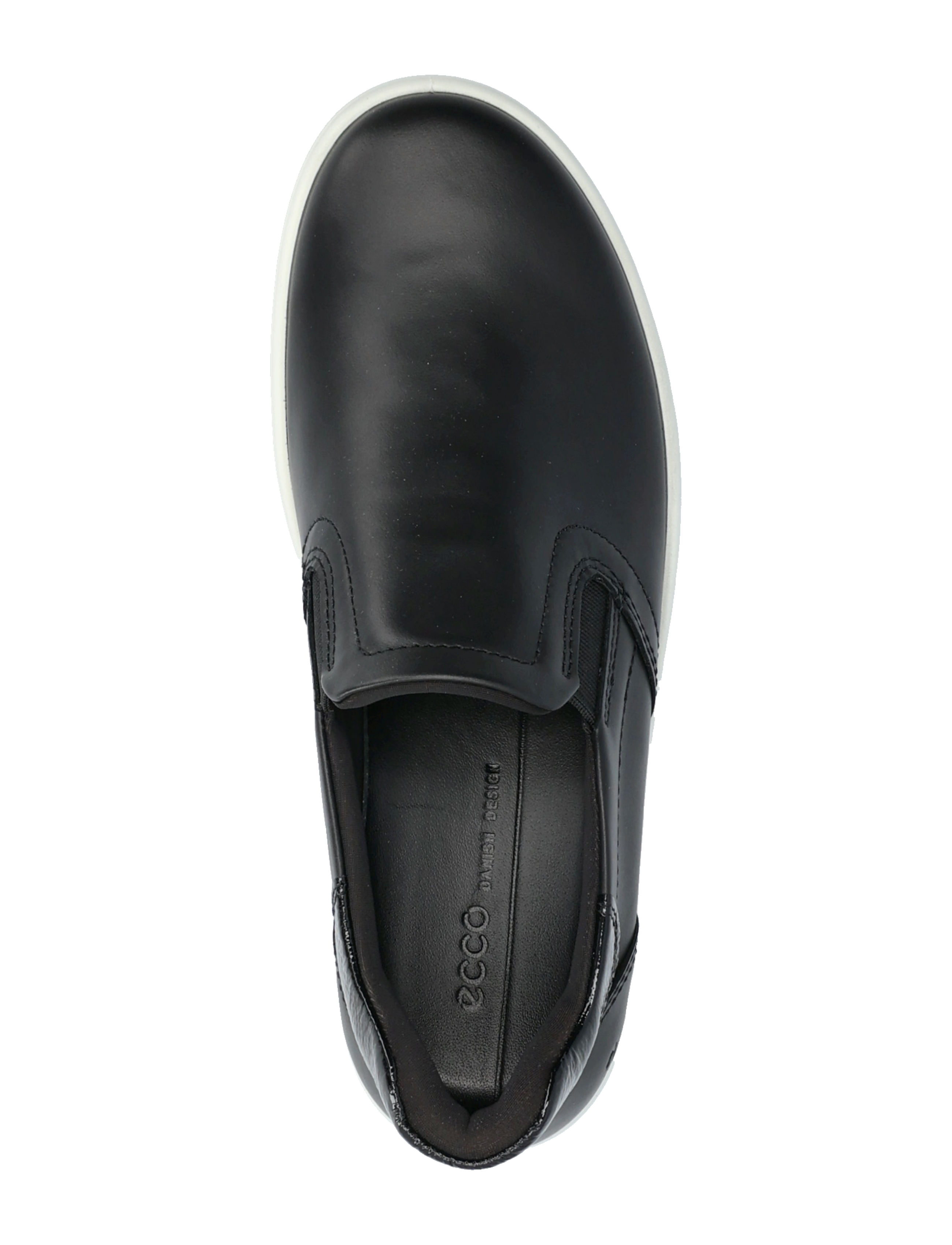 ECCO - SOFT 7 W Easy Slip - black/patent black - 3