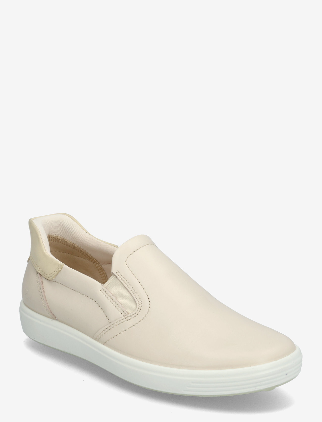 ECCO - SOFT 7 W Easy Slip - slip-on sneakers - limestone/straw - 0