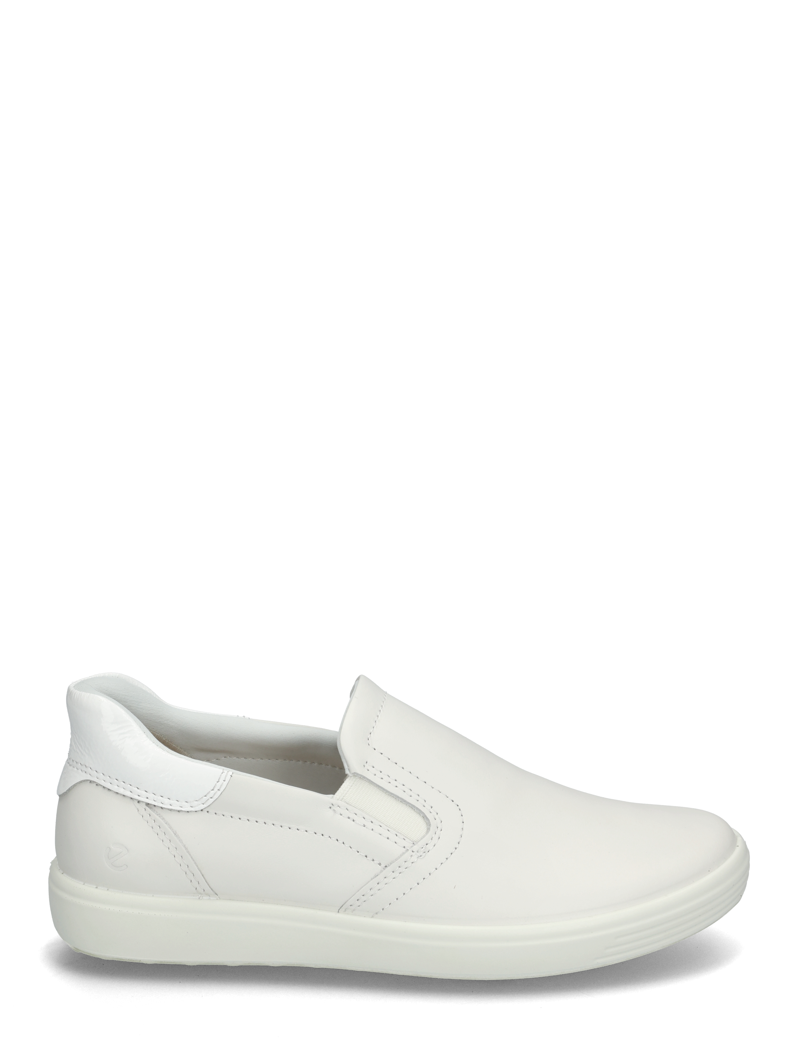 ECCO - SOFT 7 W Easy Slip - white/patent white - 1