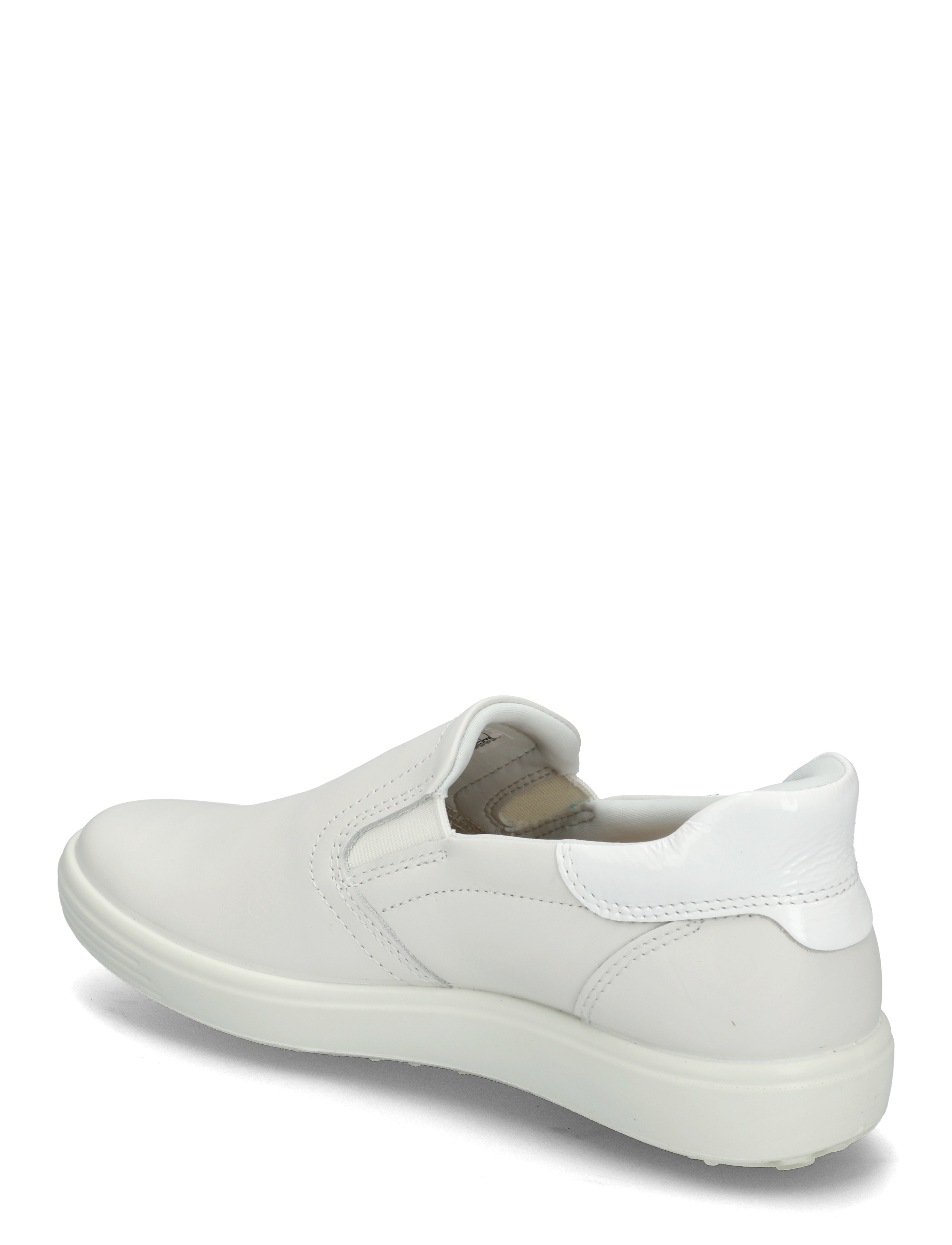 ECCO - SOFT 7 W Easy Slip - white/patent white - 2
