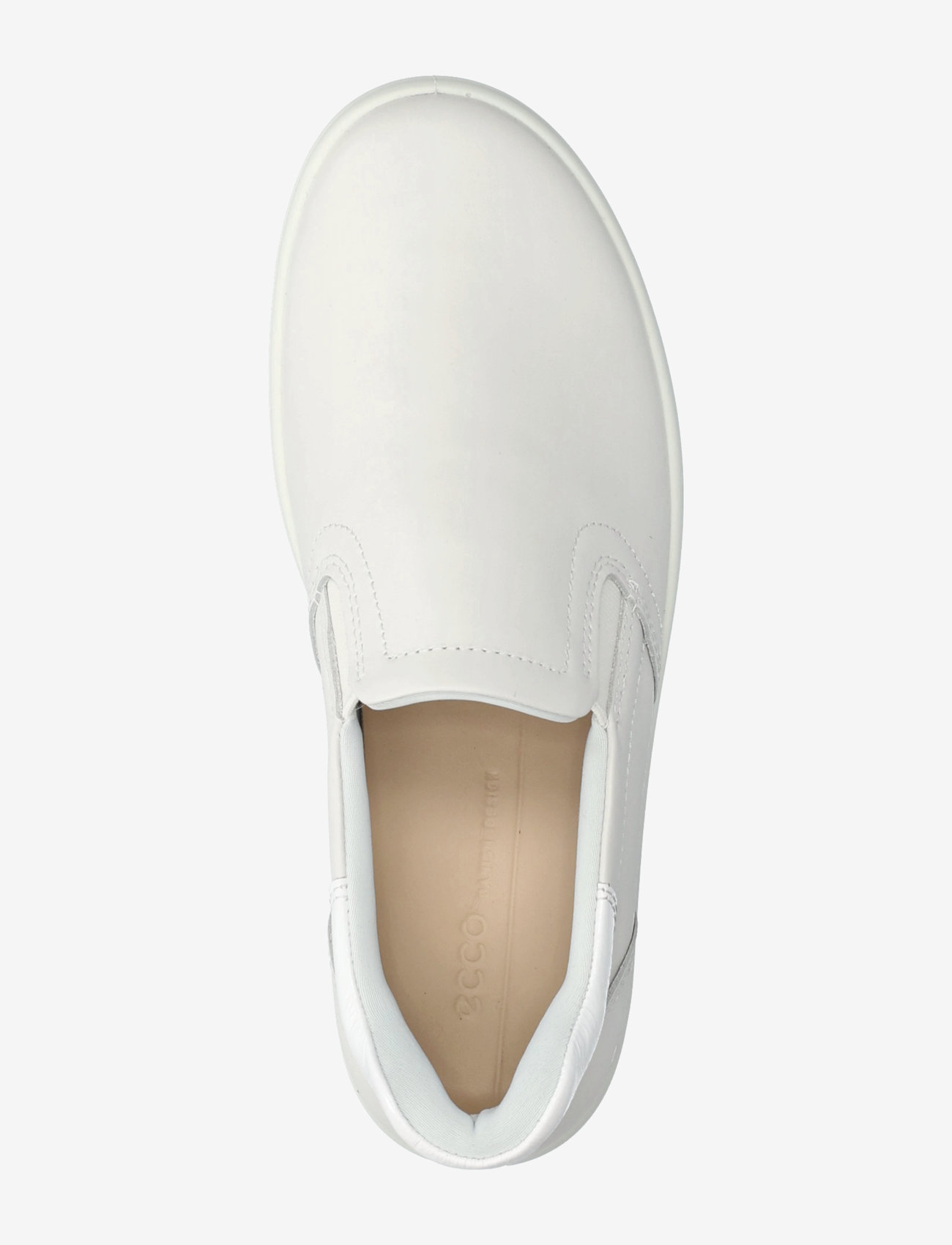 ECCO - SOFT 7 W Easy Slip - konfirmatsioon - white/patent white - 3