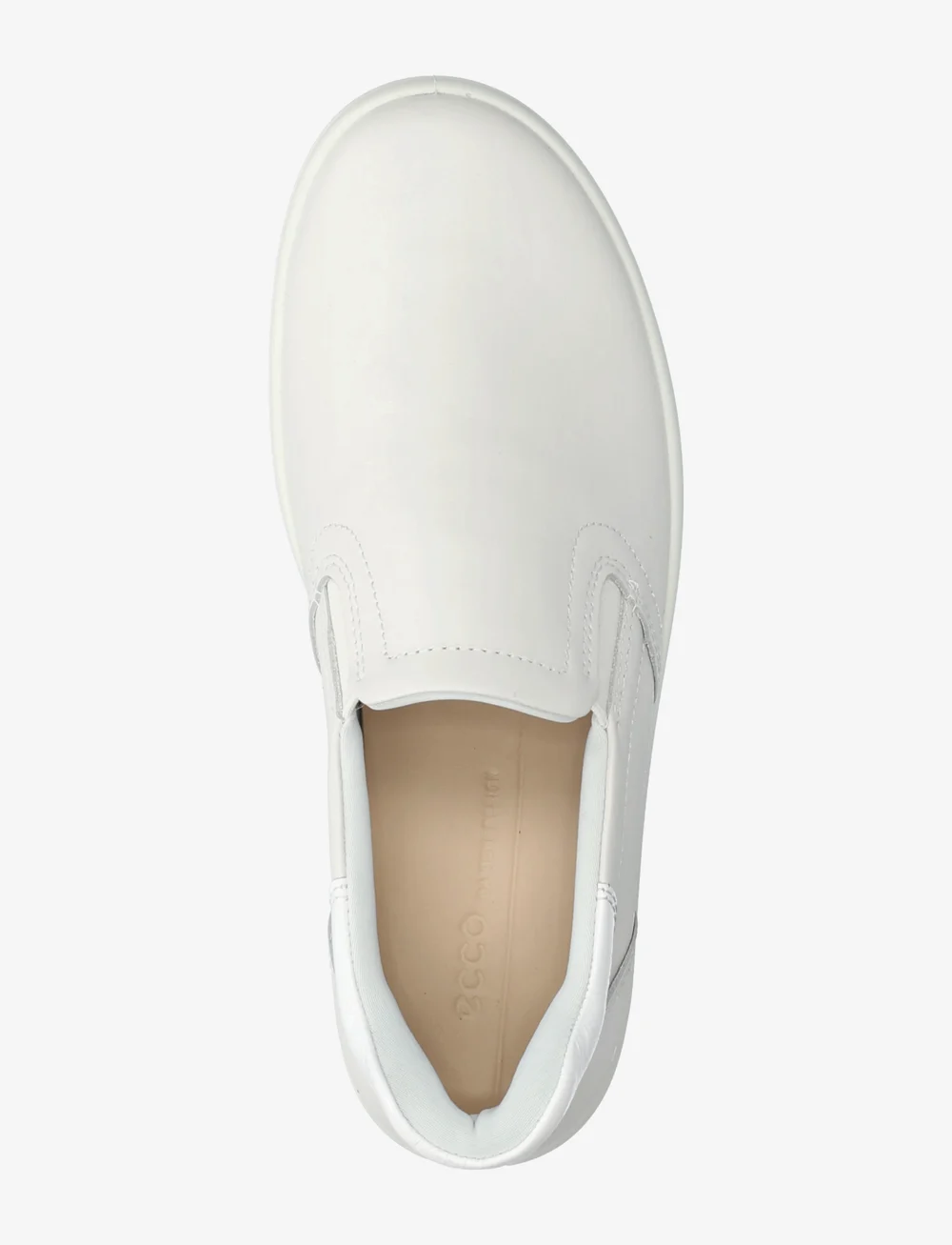 ECCO - SOFT 7 W Easy Slip - konfirmation - white/patent white - 3