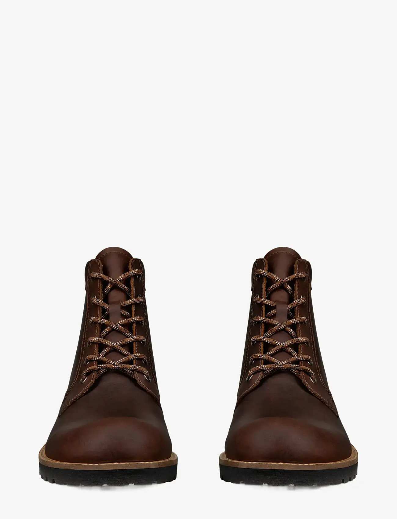 ECCO - JAMESTOWN - støvler med snøre - camel - 4