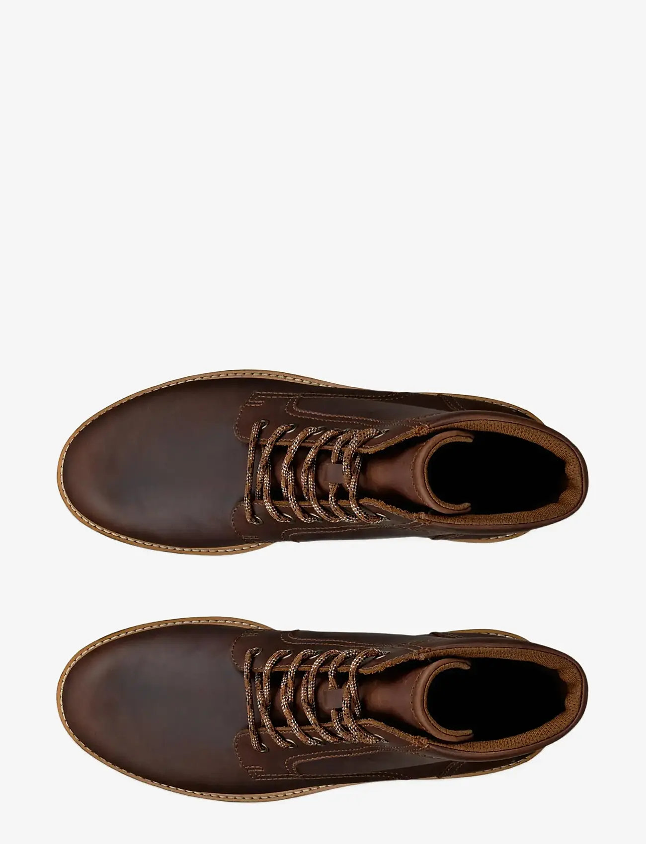 ECCO - JAMESTOWN - støvler med snøre - camel - 5