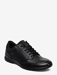 ECCO - IRVING - laisvalaikio batai žemu aulu - black/black - 0