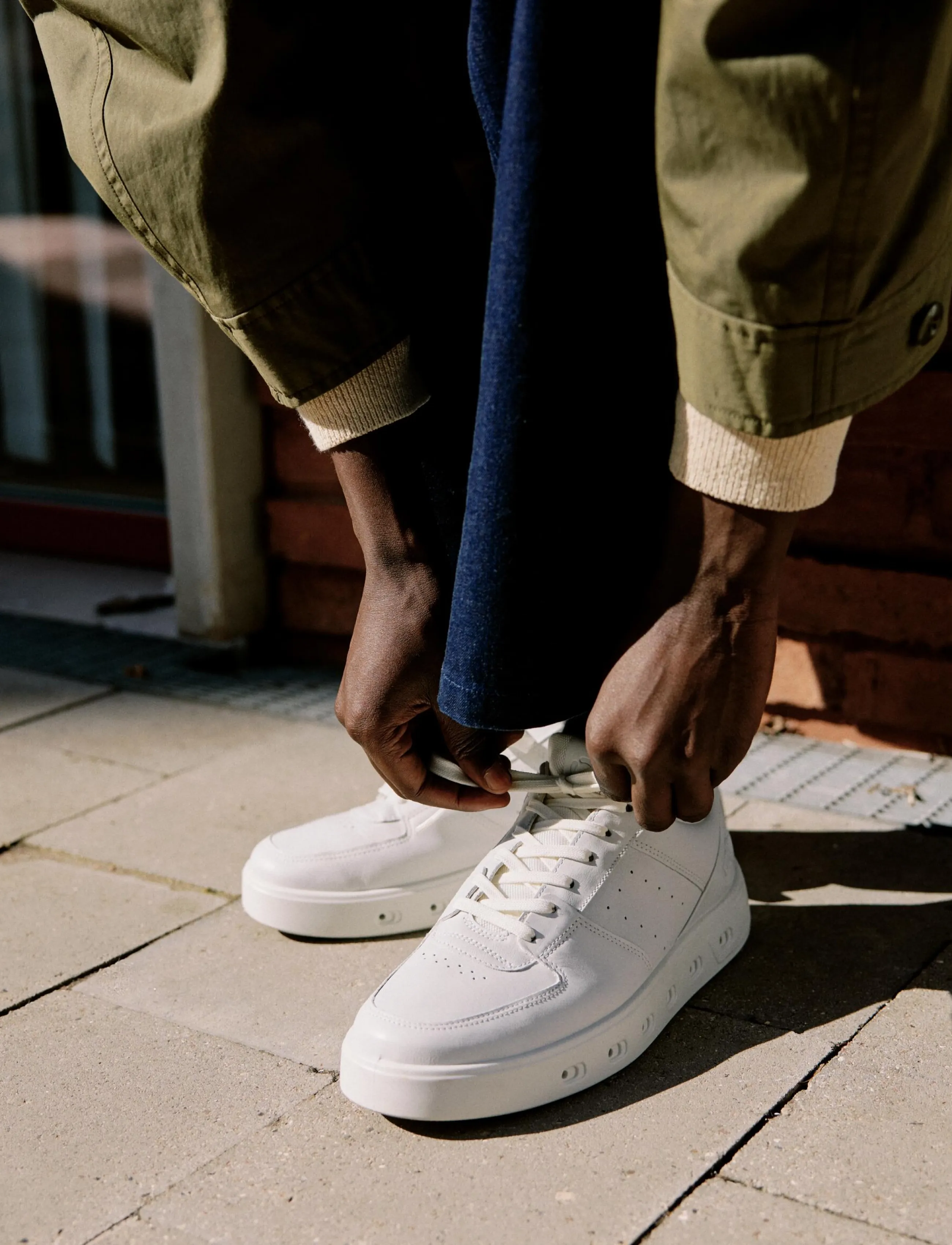 ECCO Street 720 M, 40, Sneakers, Weiß - Low-top Männerswear