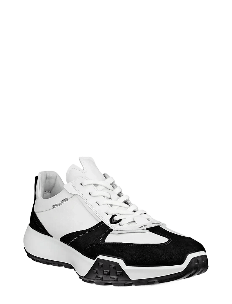 ECCO - RETRO SNEAKER M - niedriger schnitt - black/white/white - 0