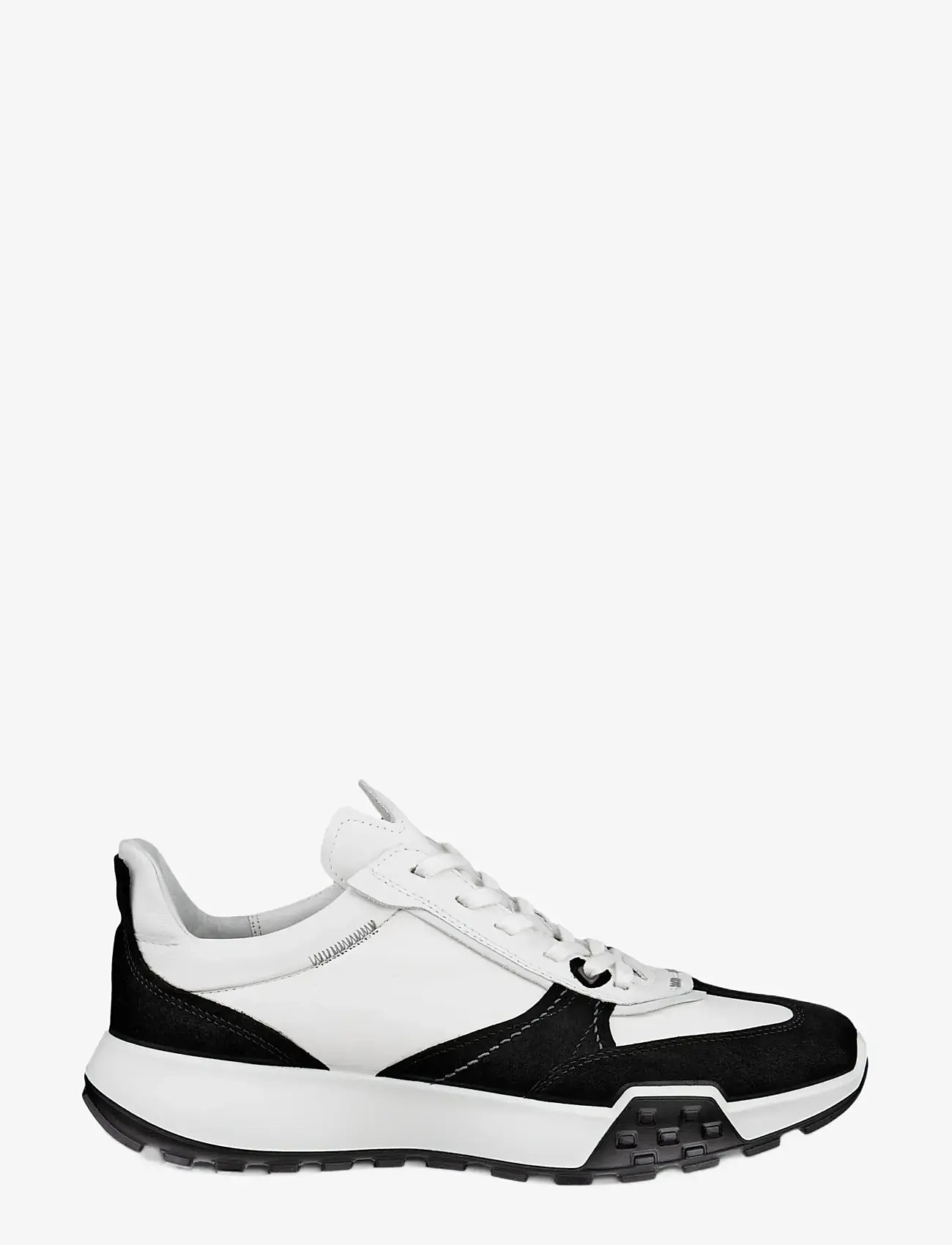 ECCO - RETRO SNEAKER M - niedriger schnitt - black/white/white - 1