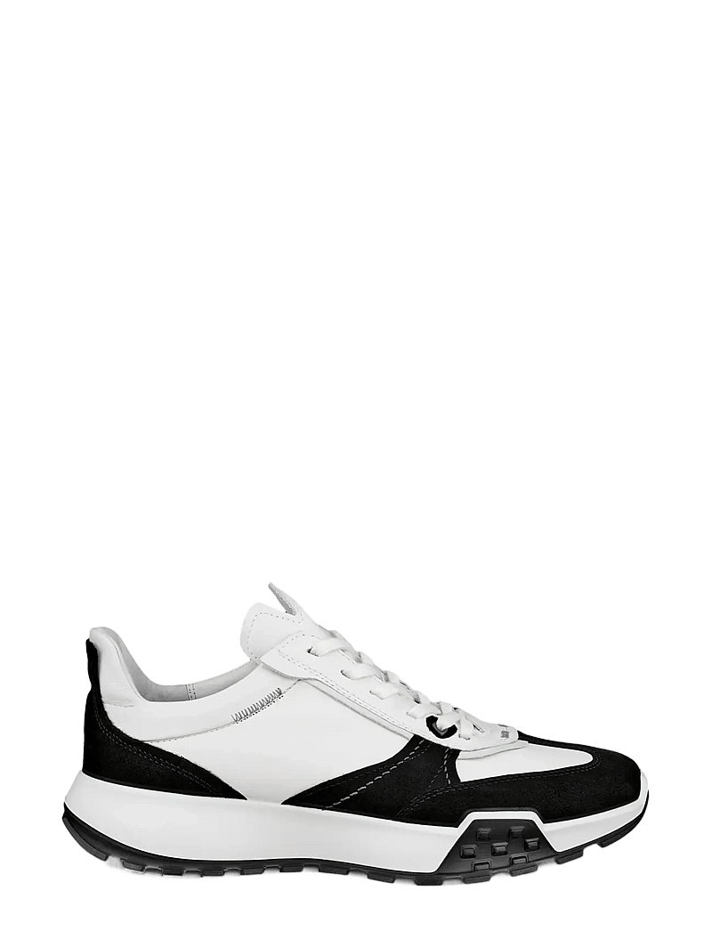 ECCO - RETRO SNEAKER M - niedriger schnitt - black/white/white - 1