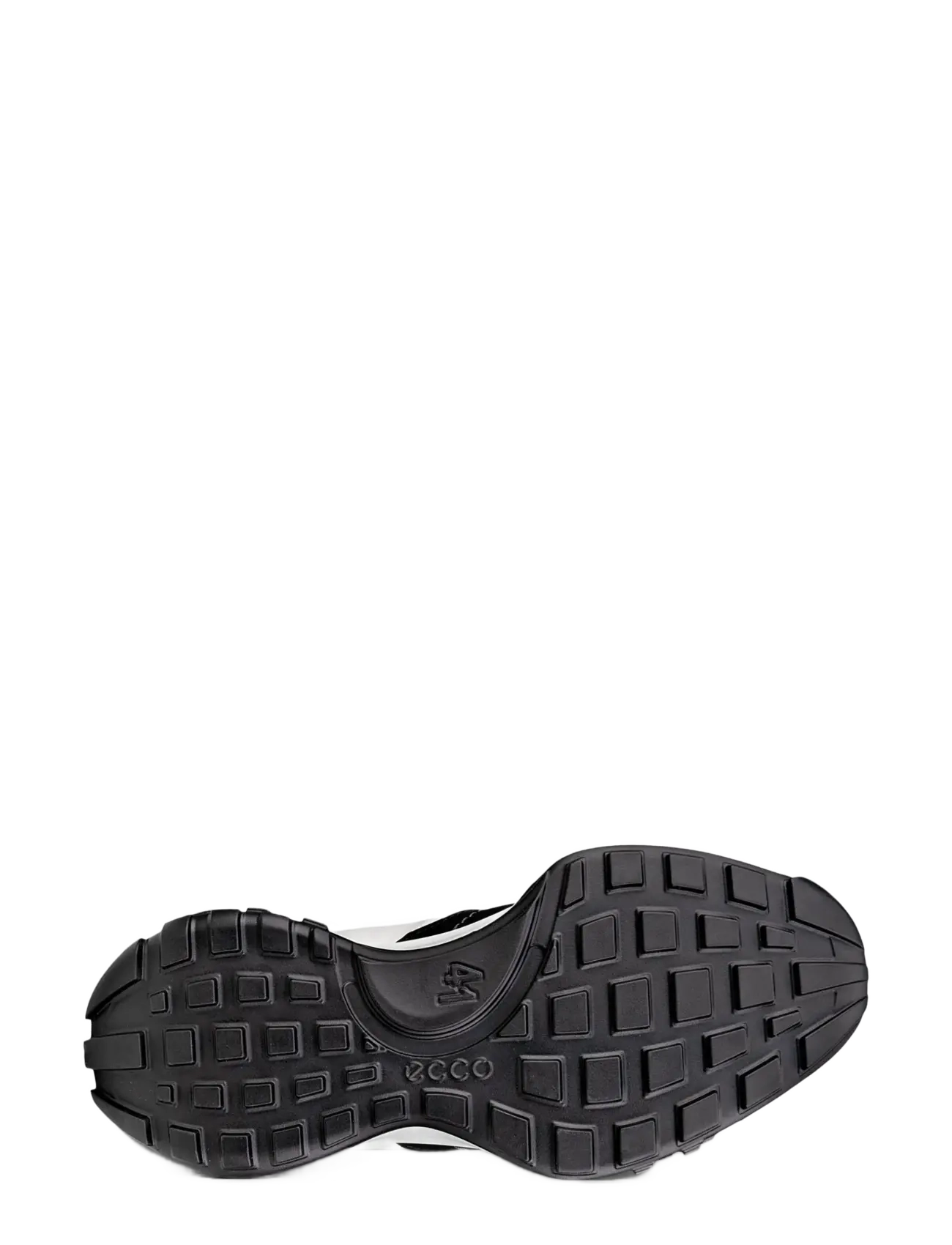 ECCO - RETRO SNEAKER M - lágir strigaskór - black/white/white - 3