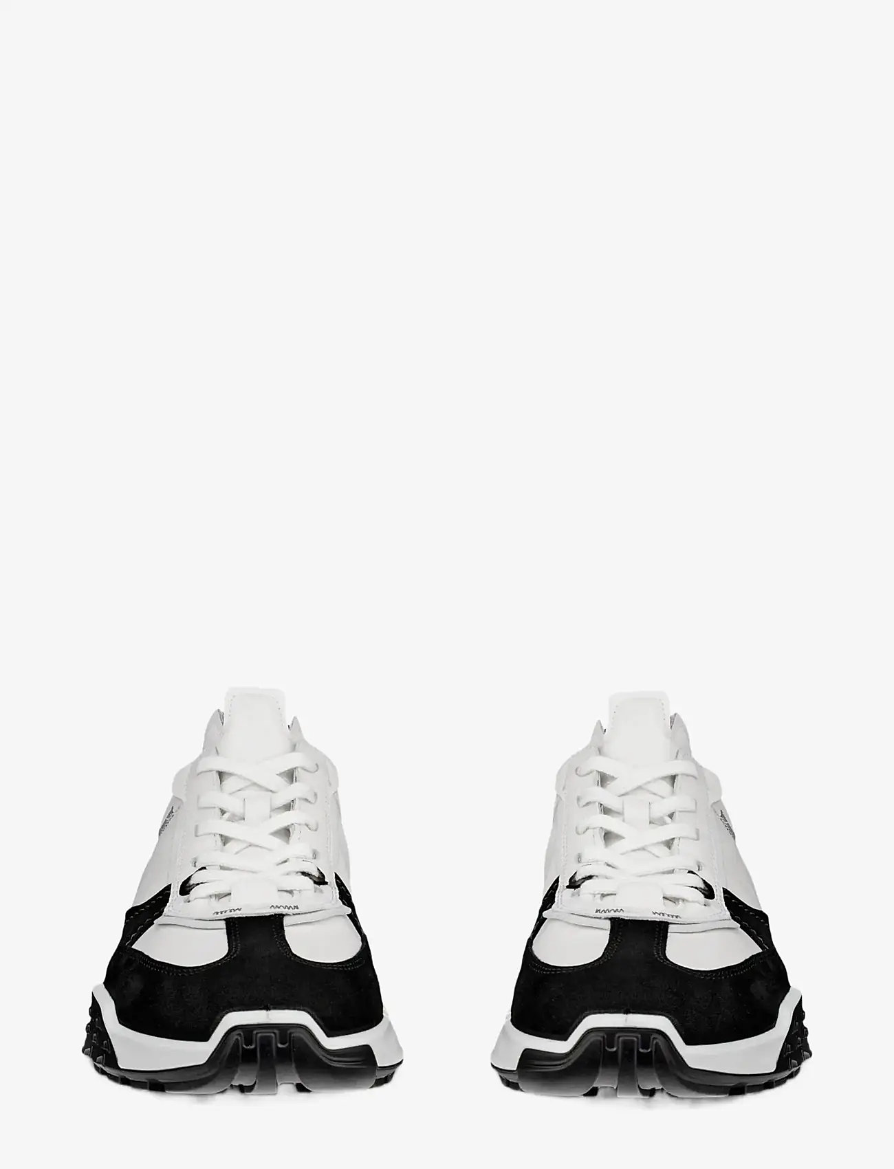 ECCO - RETRO SNEAKER M - niedriger schnitt - black/white/white - 4
