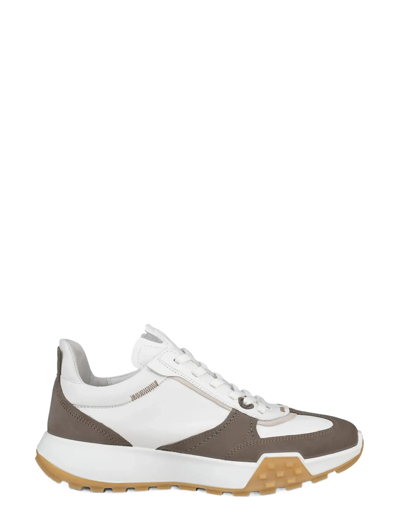 ECCO - RETRO SNEAKER M - low tops - dark clay/white/white - 2