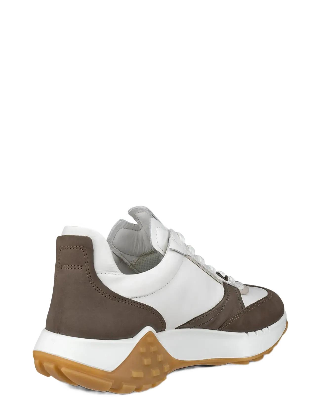 ECCO - RETRO SNEAKER M - low tops - dark clay/white/white - 3