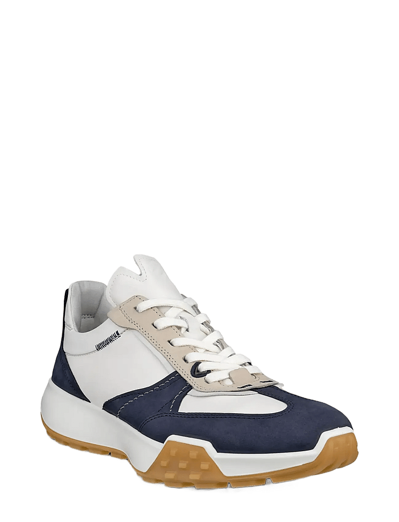 ECCO - RETRO SNEAKER M - niedriger schnitt - marine/gravel/white - 0