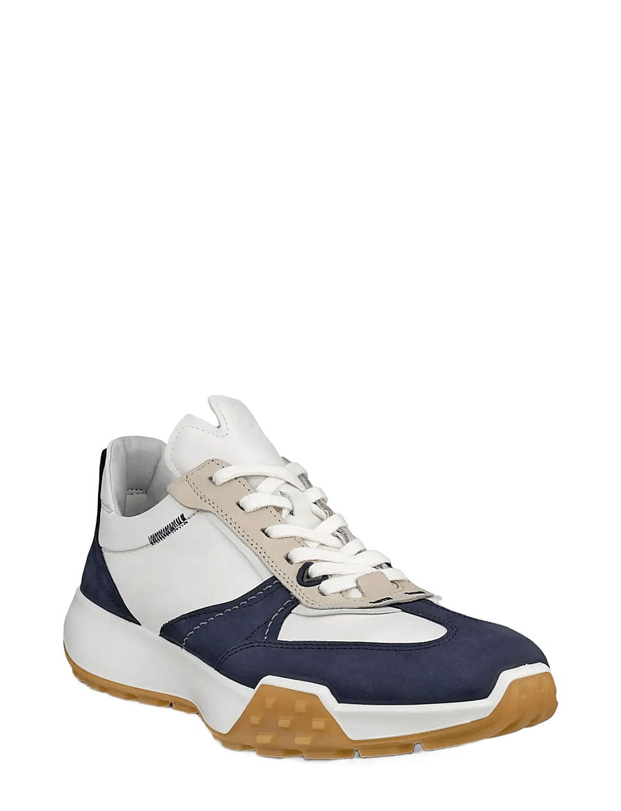 ECCO - RETRO SNEAKER M - niedriger schnitt - marine/gravel/white - 0