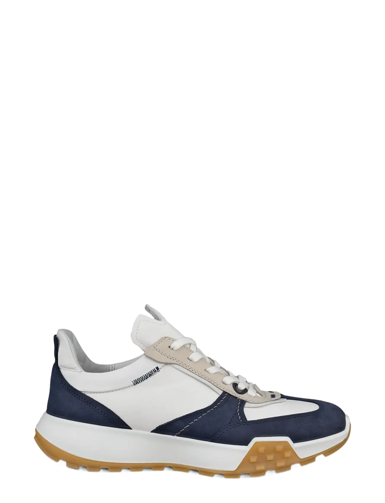 ECCO - RETRO SNEAKER M - niedriger schnitt - marine/gravel/white - 1
