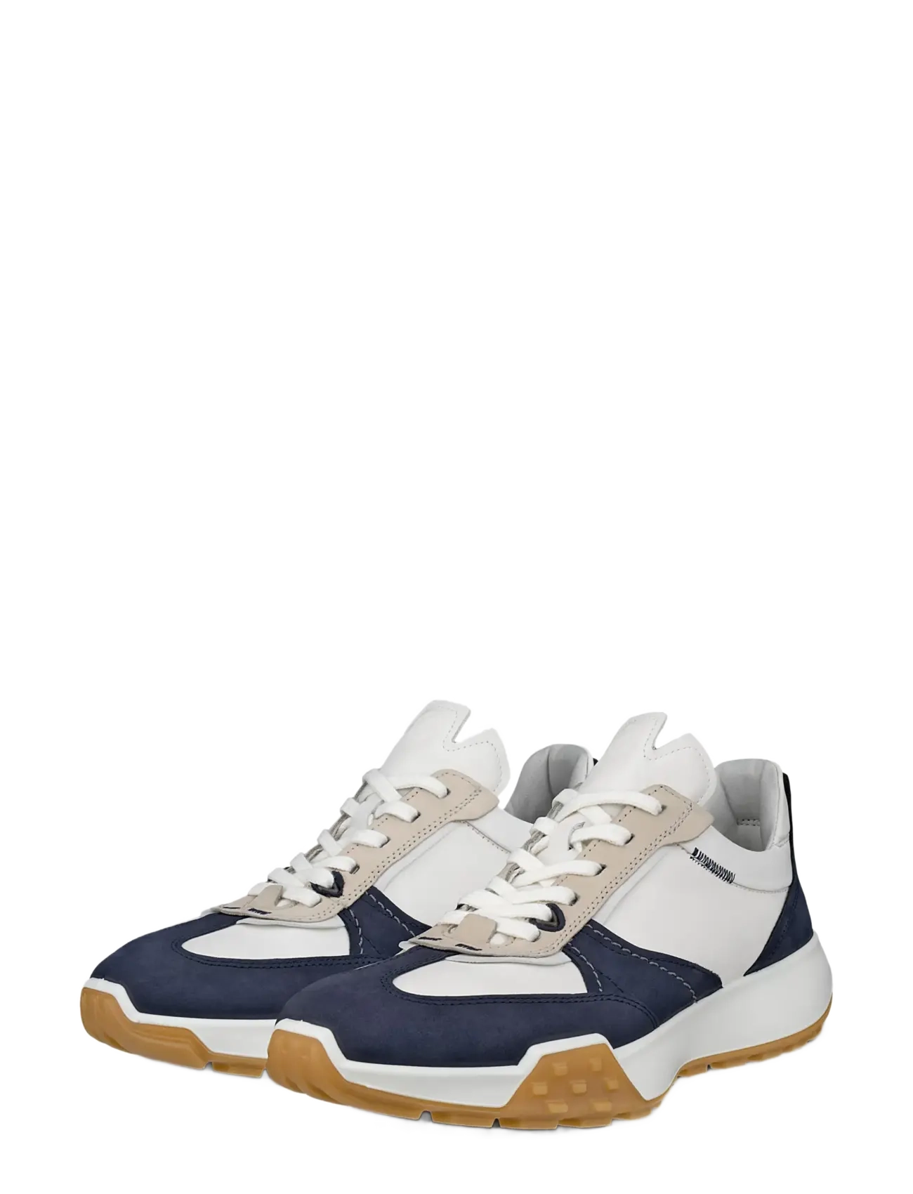 ECCO - RETRO SNEAKER M - low tops - marine/gravel/white - 5