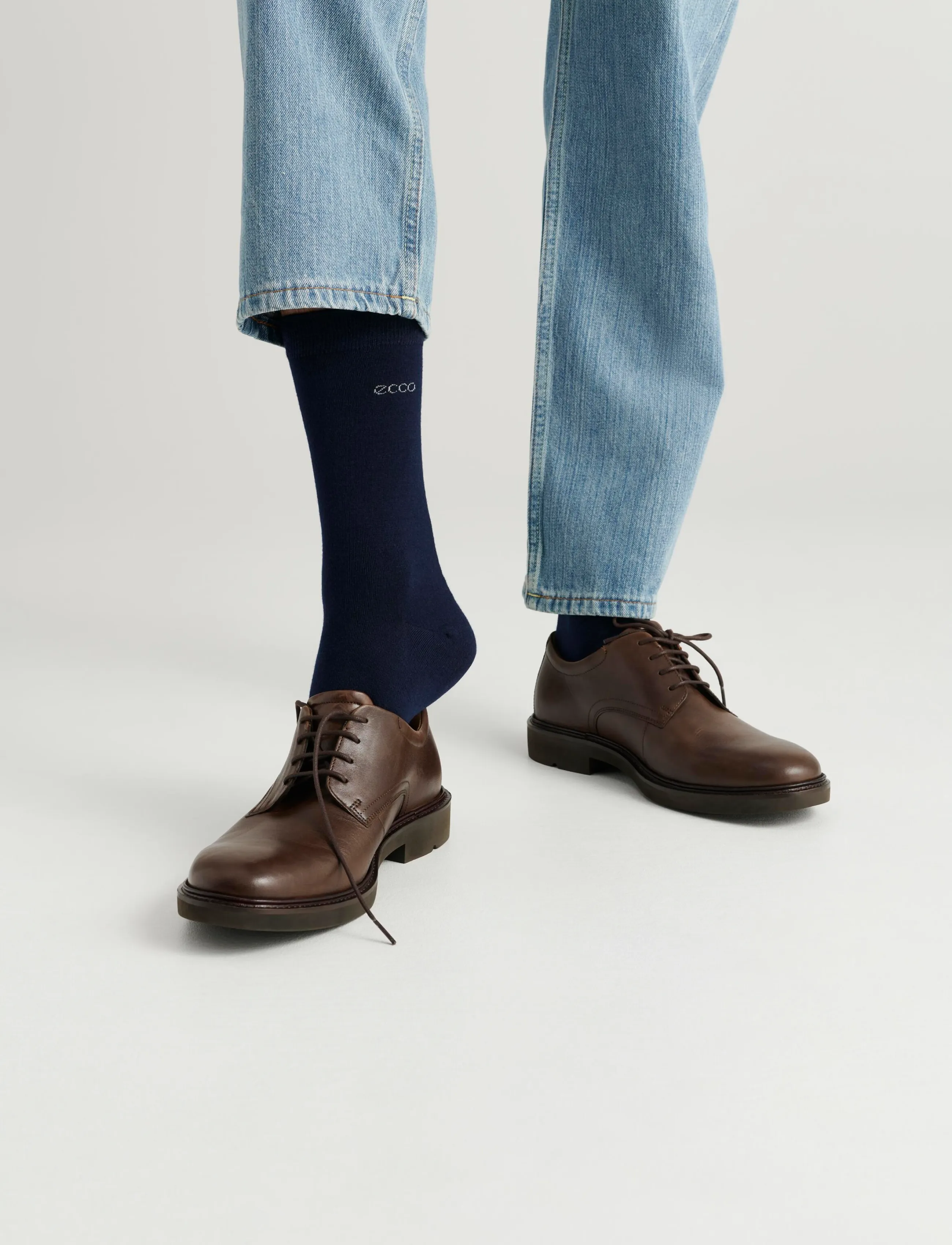 ECCO Metropole London, Herren, Derby Schuhe, Braun, Gr.46