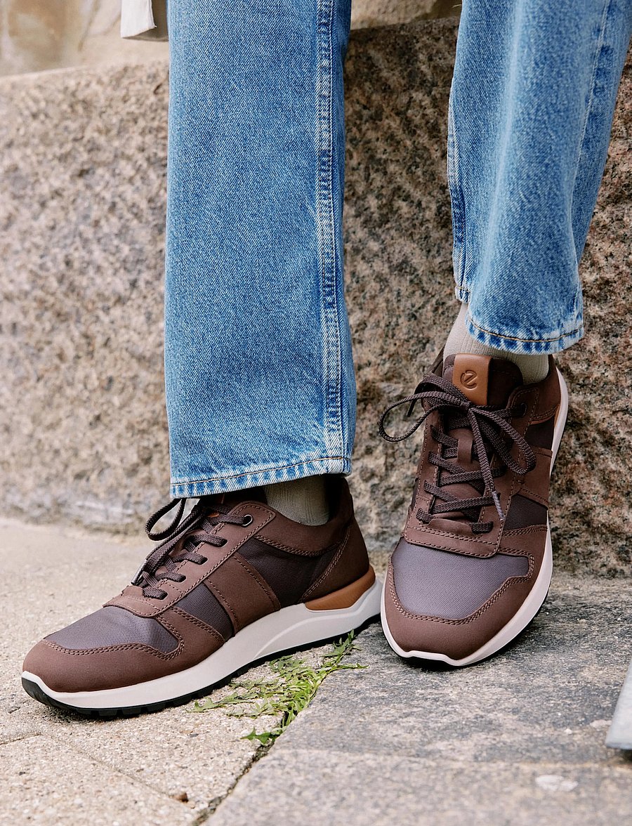 ECCO - ASTIR NEO - low-top sneaker - coffee/coffee/camel/camel - 0