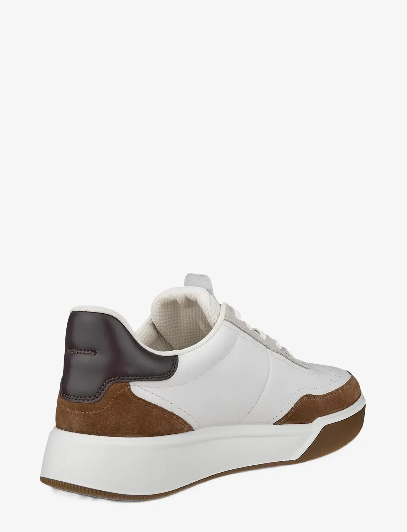 ECCO - STREET COURT M - låga sneakers - camel/white/gravel/mocha - 2