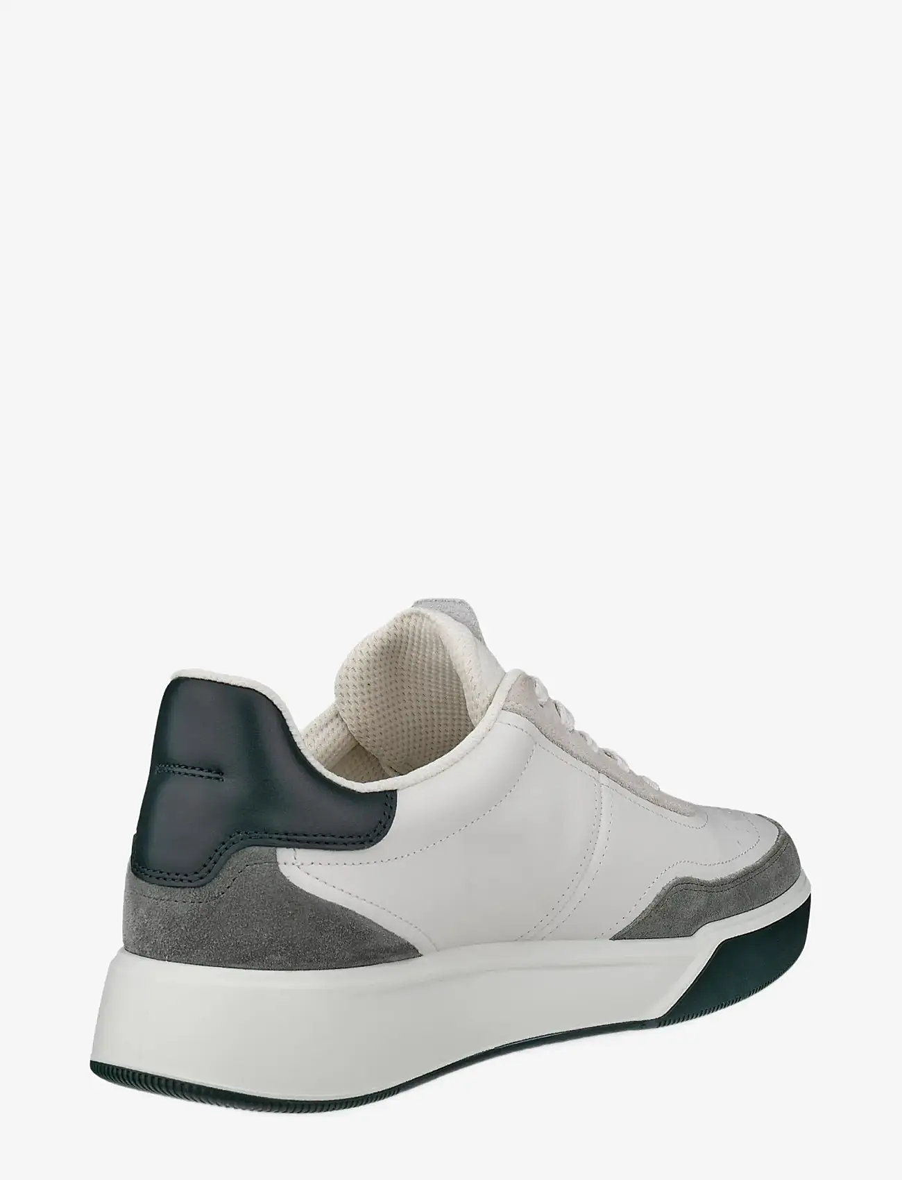 ECCO - STREET COURT M - låga sneakers - moon/white/gravel/sea tangle - 2