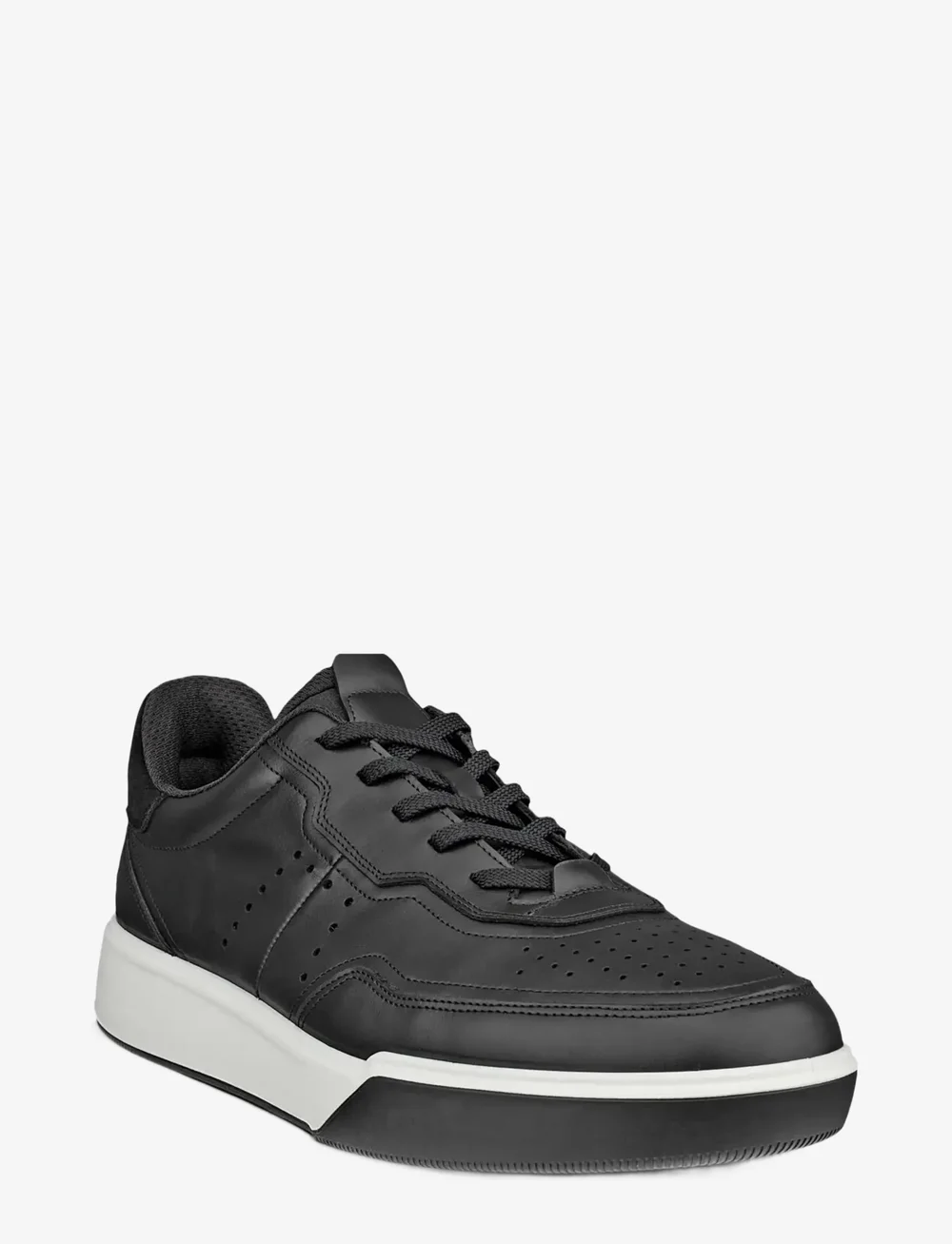 ECCO - STREET COURT M - niedriger schnitt - black/black - 0