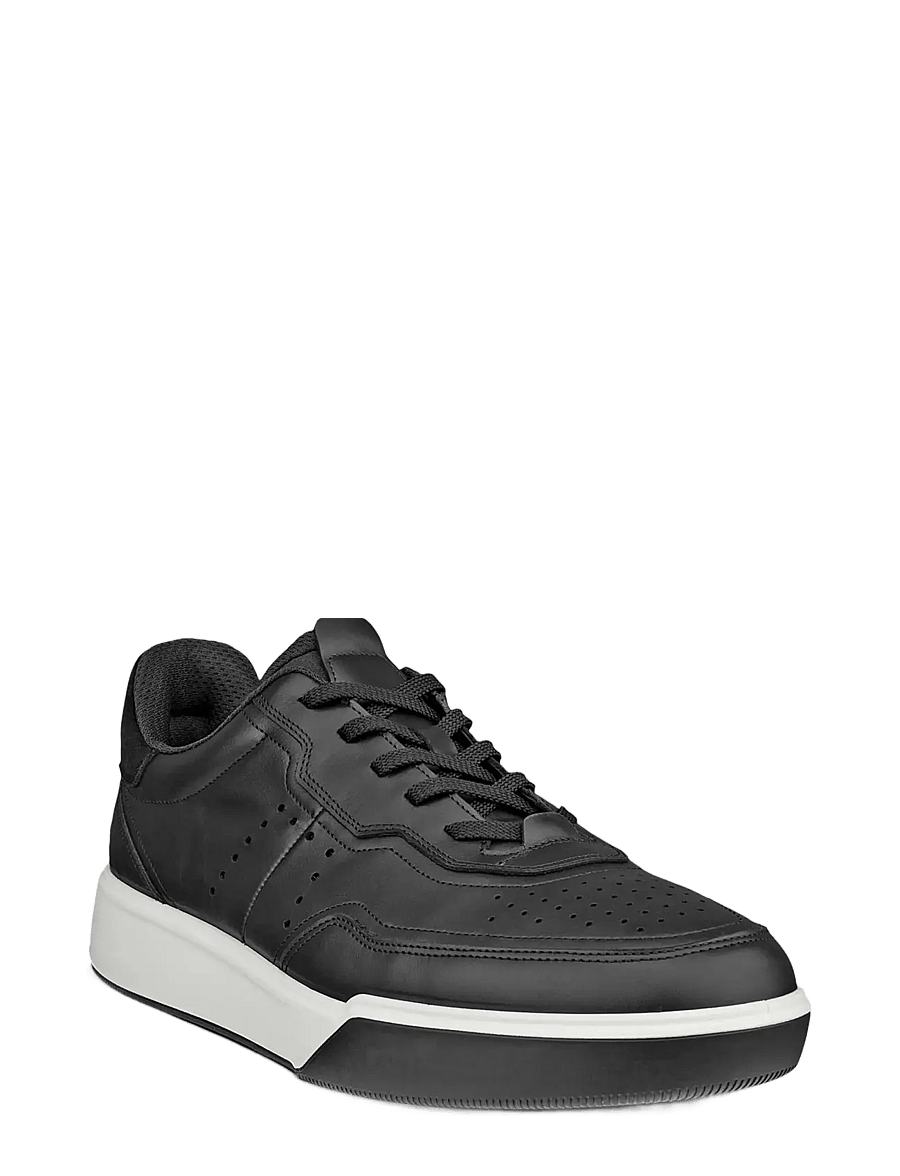 ECCO - STREET COURT M - niedriger schnitt - black/black - 0