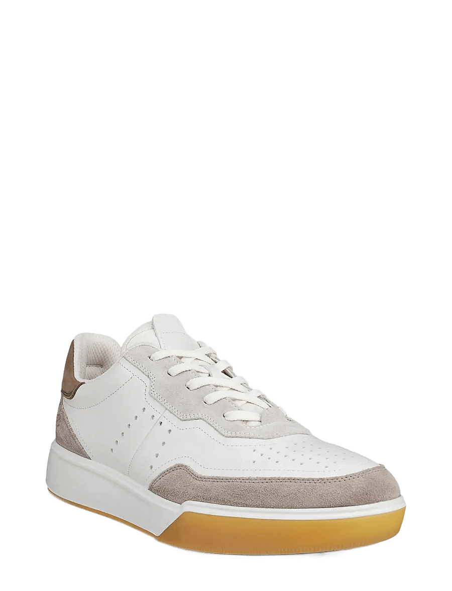 ECCO - STREET COURT M - niedriger schnitt - moon rock/white/taupe - 0