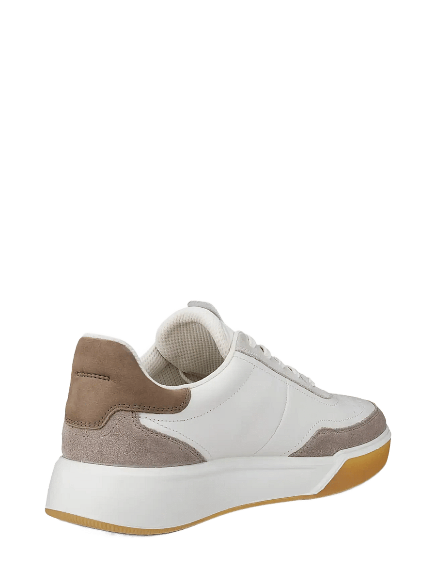 ECCO - STREET COURT M - niedriger schnitt - moon rock/white/taupe - 2