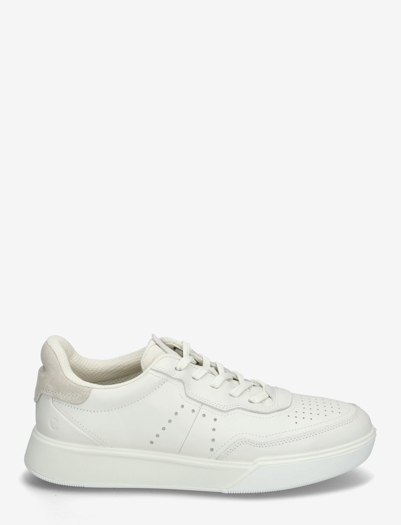 ECCO - STREET COURT M - madala säärega tossud - white/shadow white - 1