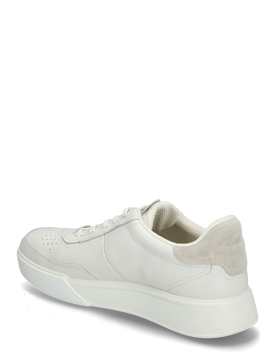 ECCO - STREET COURT M - niedriger schnitt - white/shadow white - 2