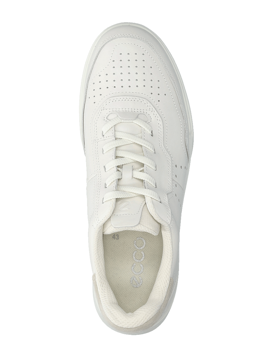 ECCO - STREET COURT M - niedriger schnitt - white/shadow white - 3