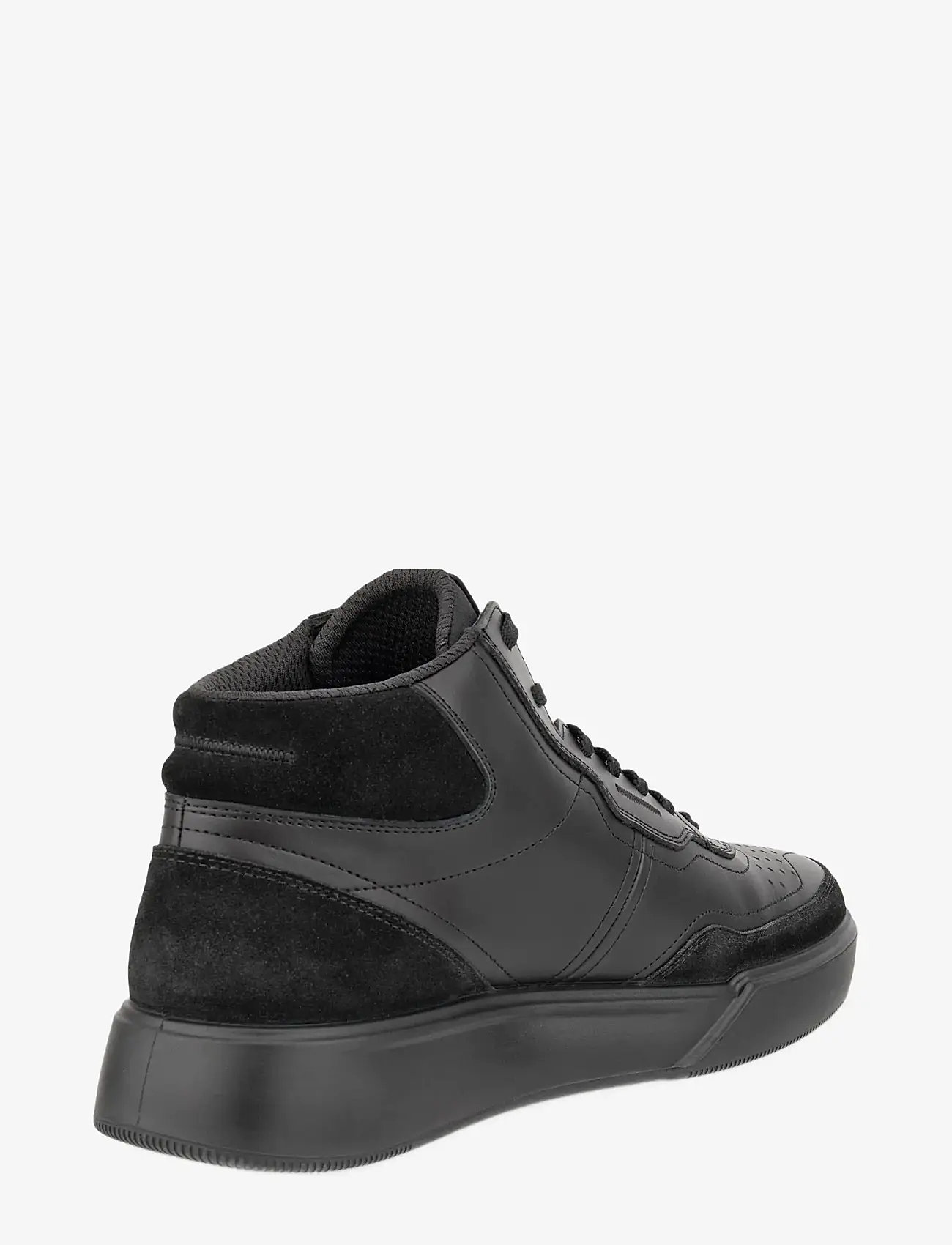 ECCO - STREET COURT M - hohe sneakers - black/black - 2