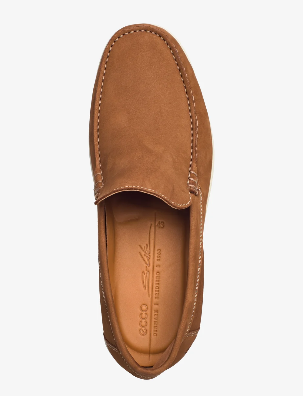 Ecco moccasin shop womens orange