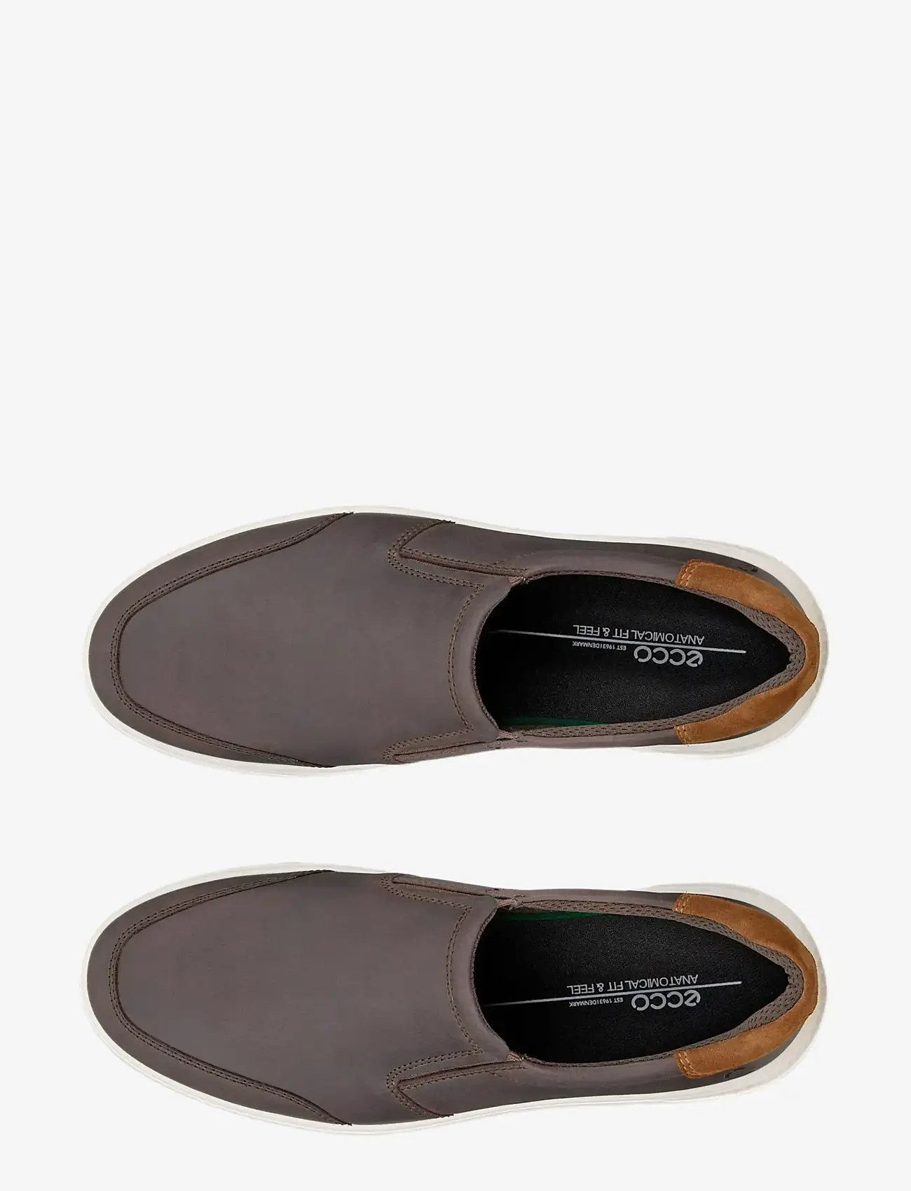 ECCO - MOVE M - slip on -tennarit - coffee/camel - 5