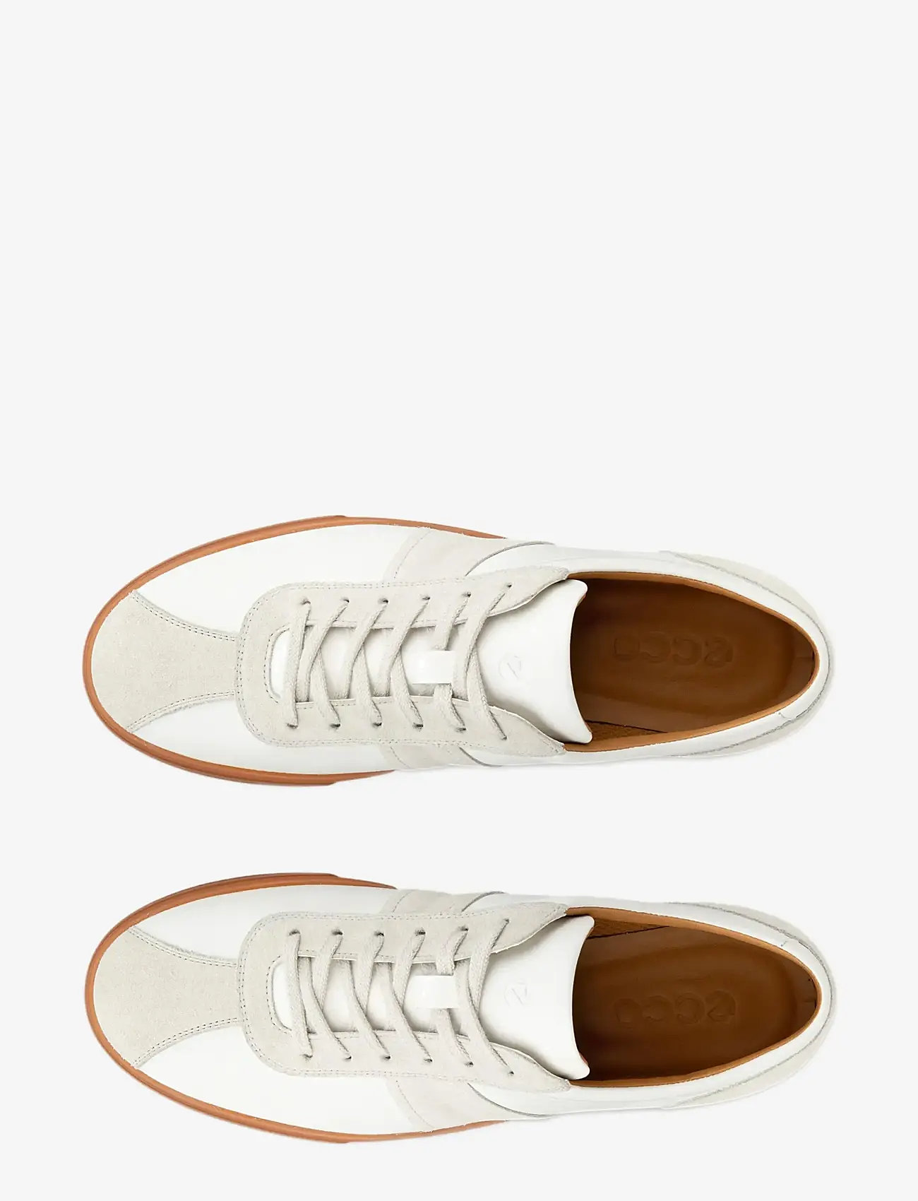 ECCO - SOFT 10 M - low tops - white/gravel - 5