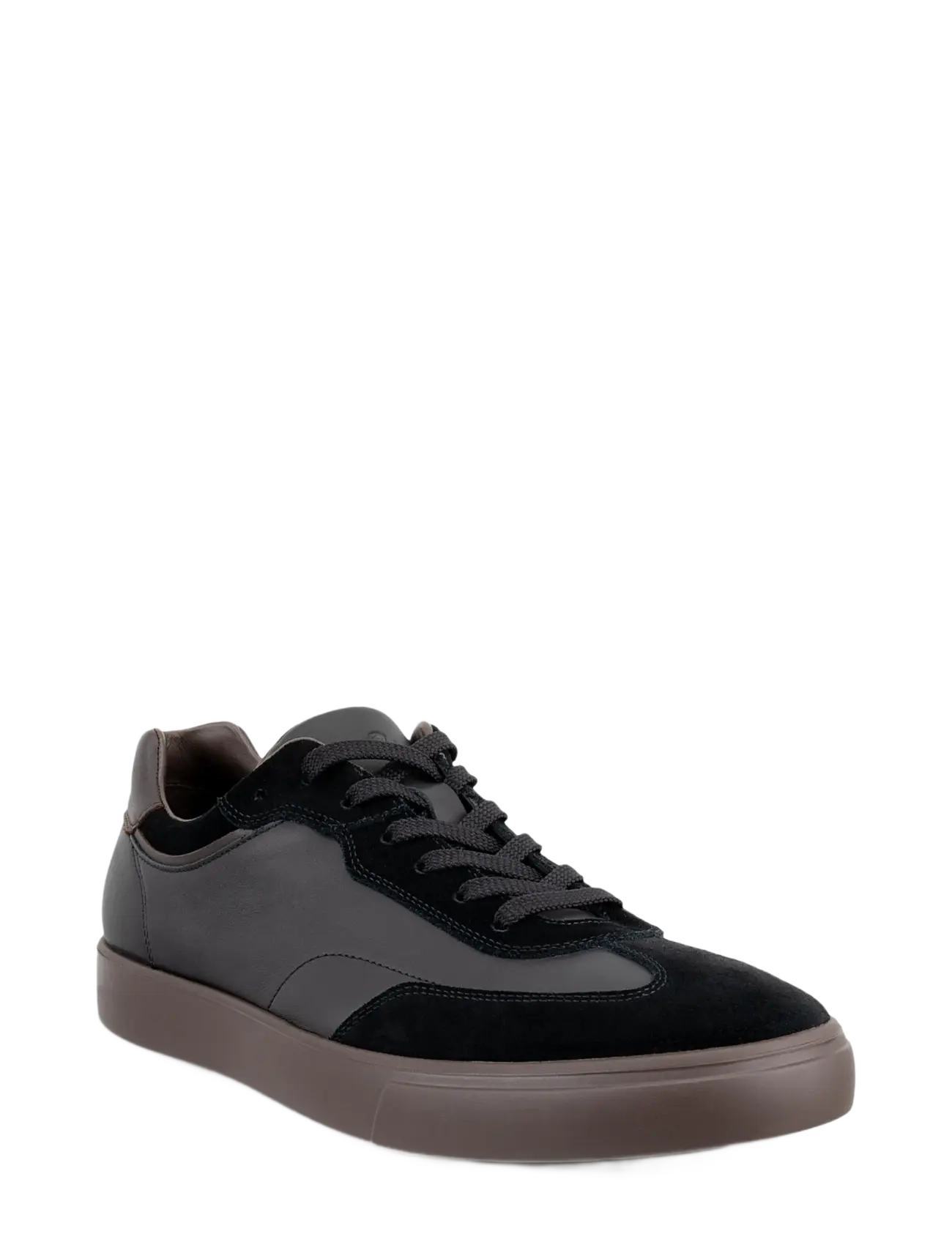 ECCO Soft 10 M, Mænd, Lave Sneakers, Sort, Str: 45