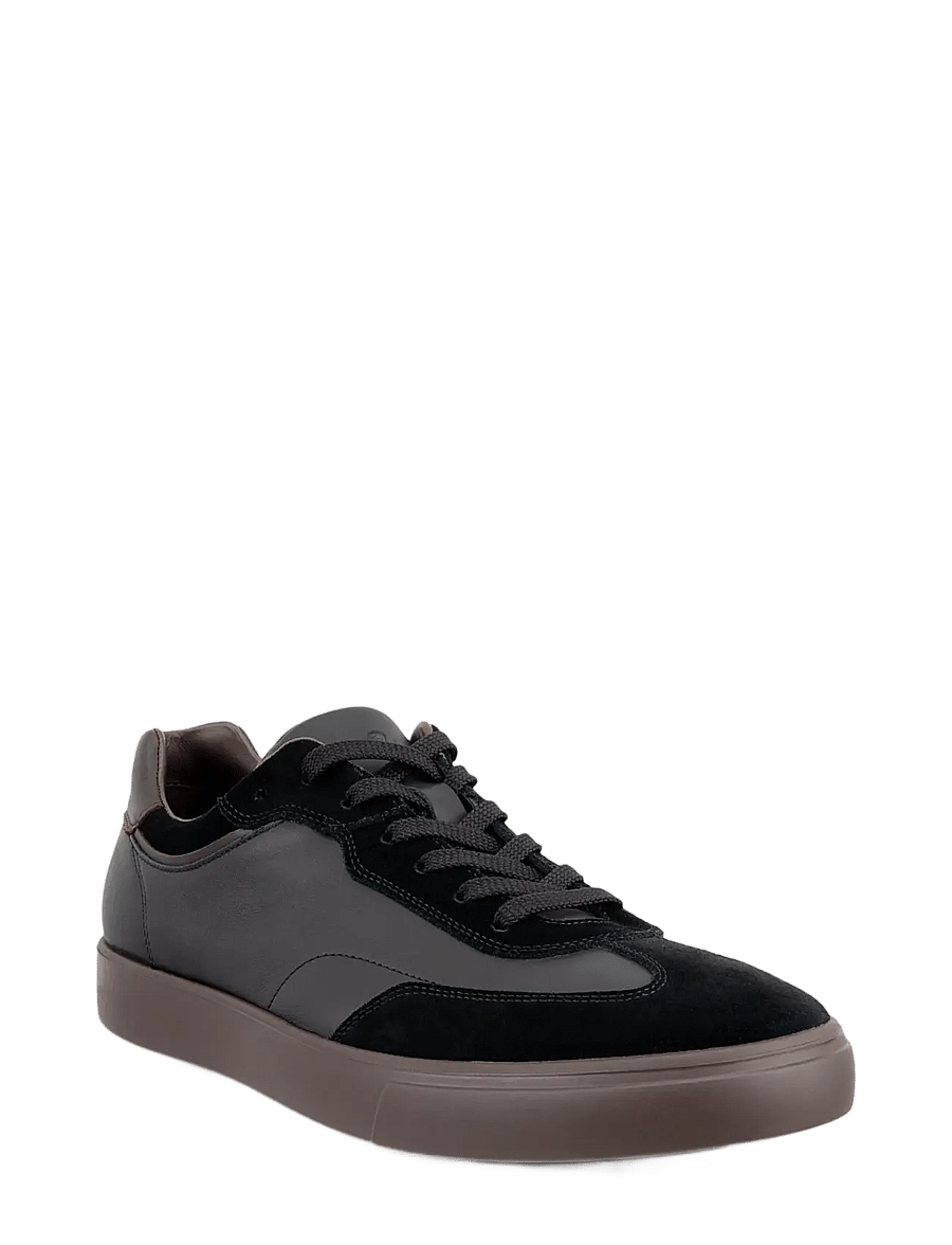 ECCO - SOFT 10 M - lave sneakers - black/black/mocha - 0