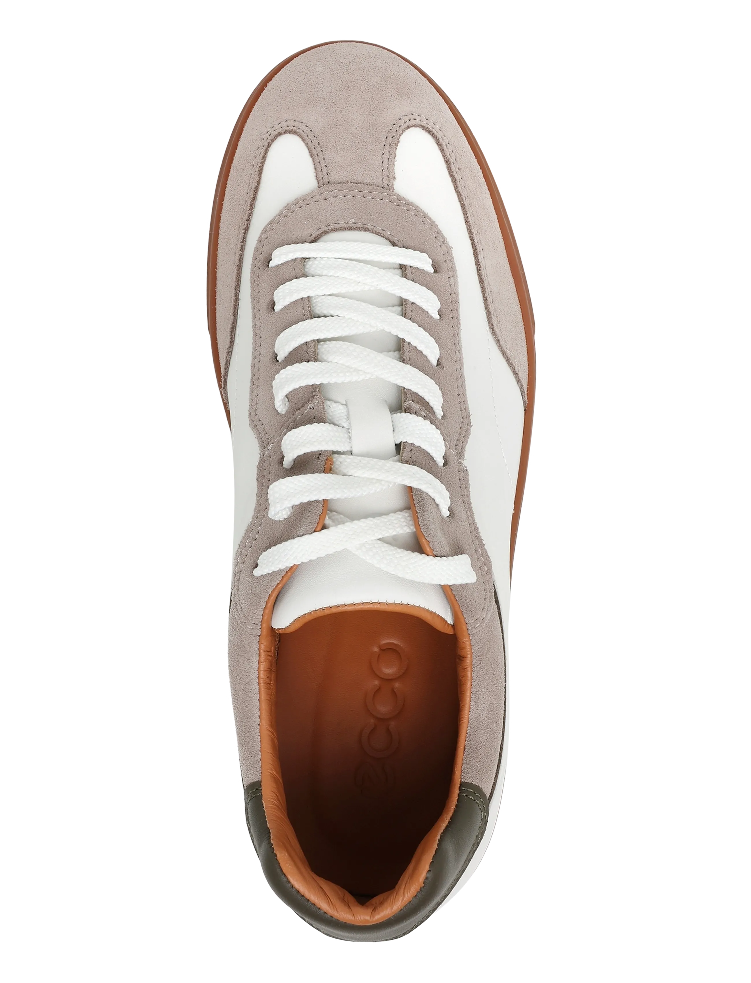 ECCO - SOFT 10 M - low tops - moon rock/white/tarmac - 3
