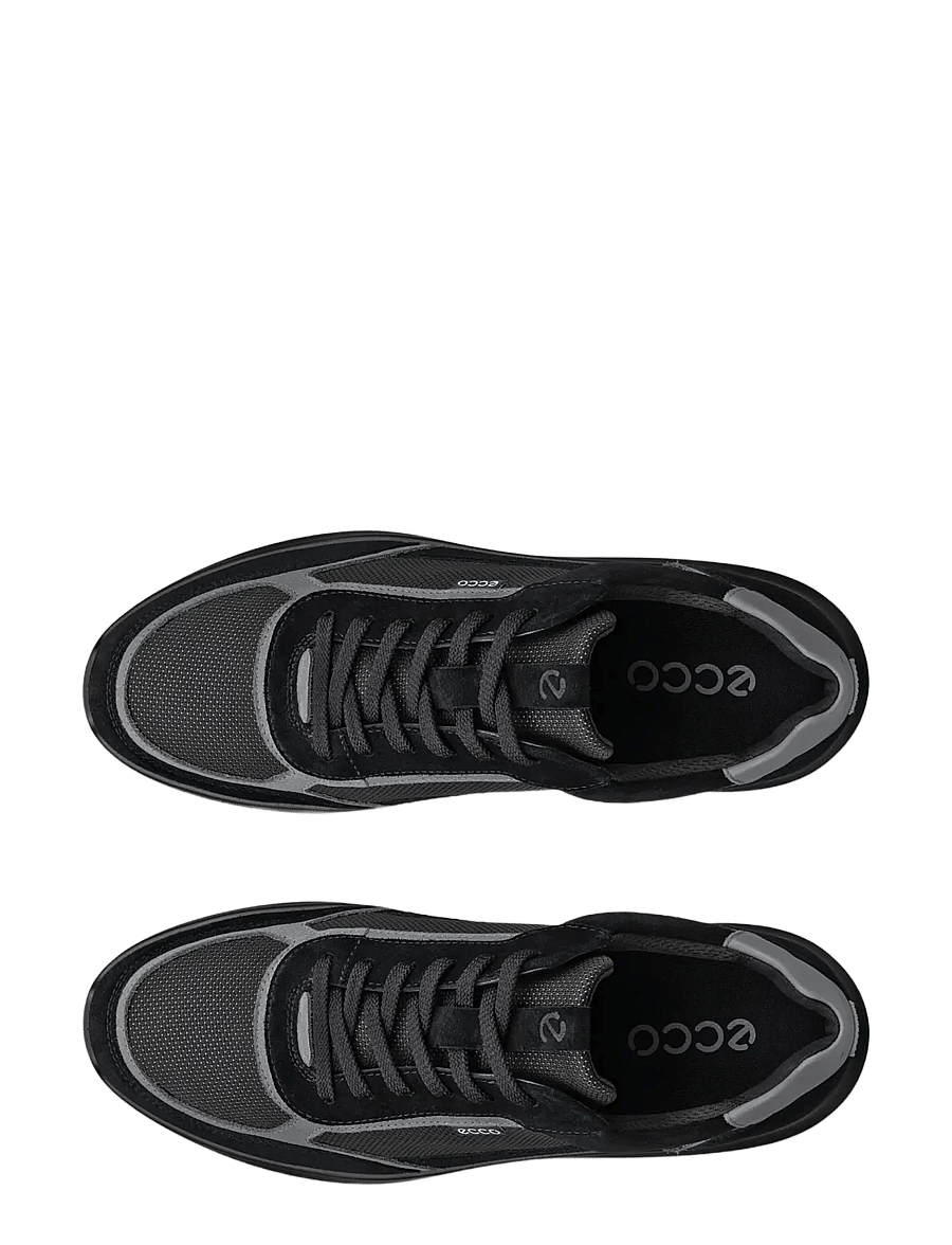 ECCO - CITY STRIDE - low-top sneaker - black/magnet/black/black/steel - 4