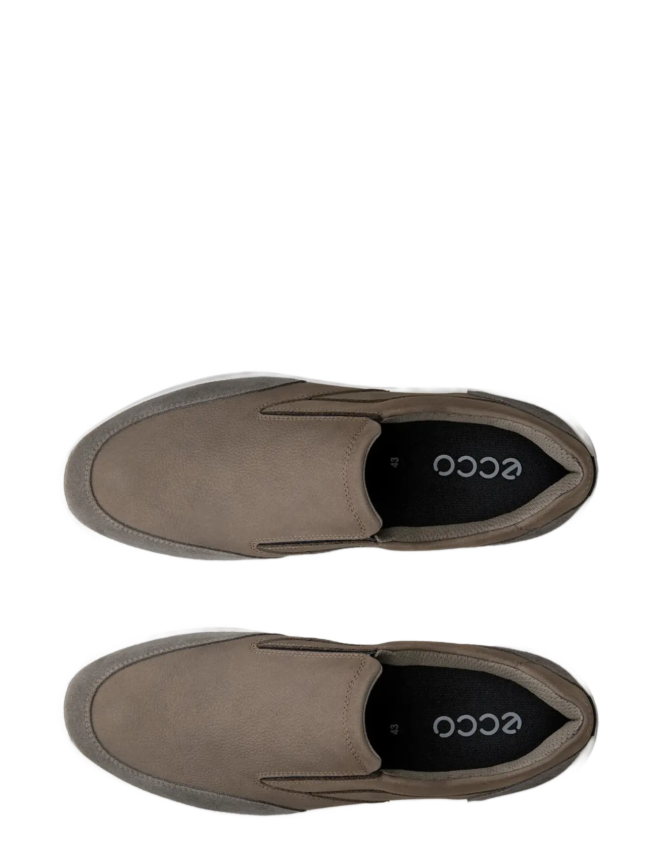 ECCO - CITY STRIDE - jalgatorgatavad tossud - dark clay/dark clay - 4