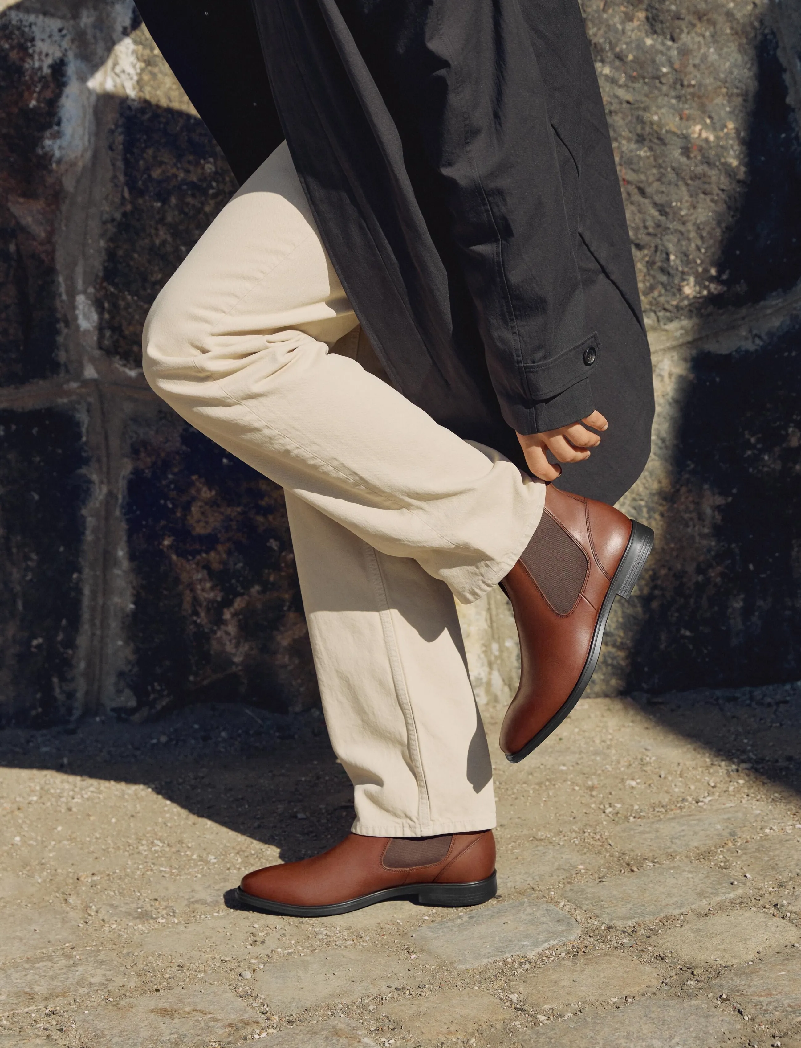 ECCO - MELBOURNE - chelsea boots - camel - 0