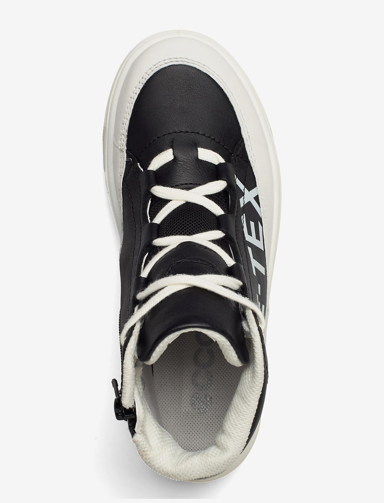 ECCO - STREET TRAY K - black with white - 3