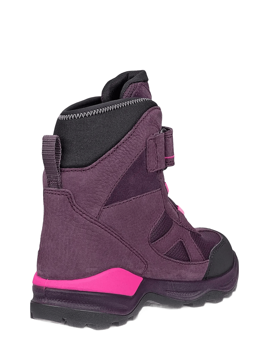 ECCO - SNOW MOUNTAIN - talvesaapad - black/mauve/mauve - 3